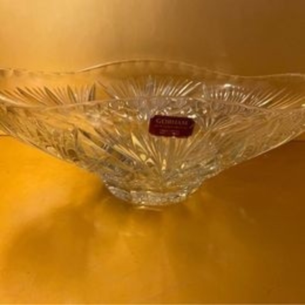 Gorham Full Lead Crystal Fruit Dish [Item 073]